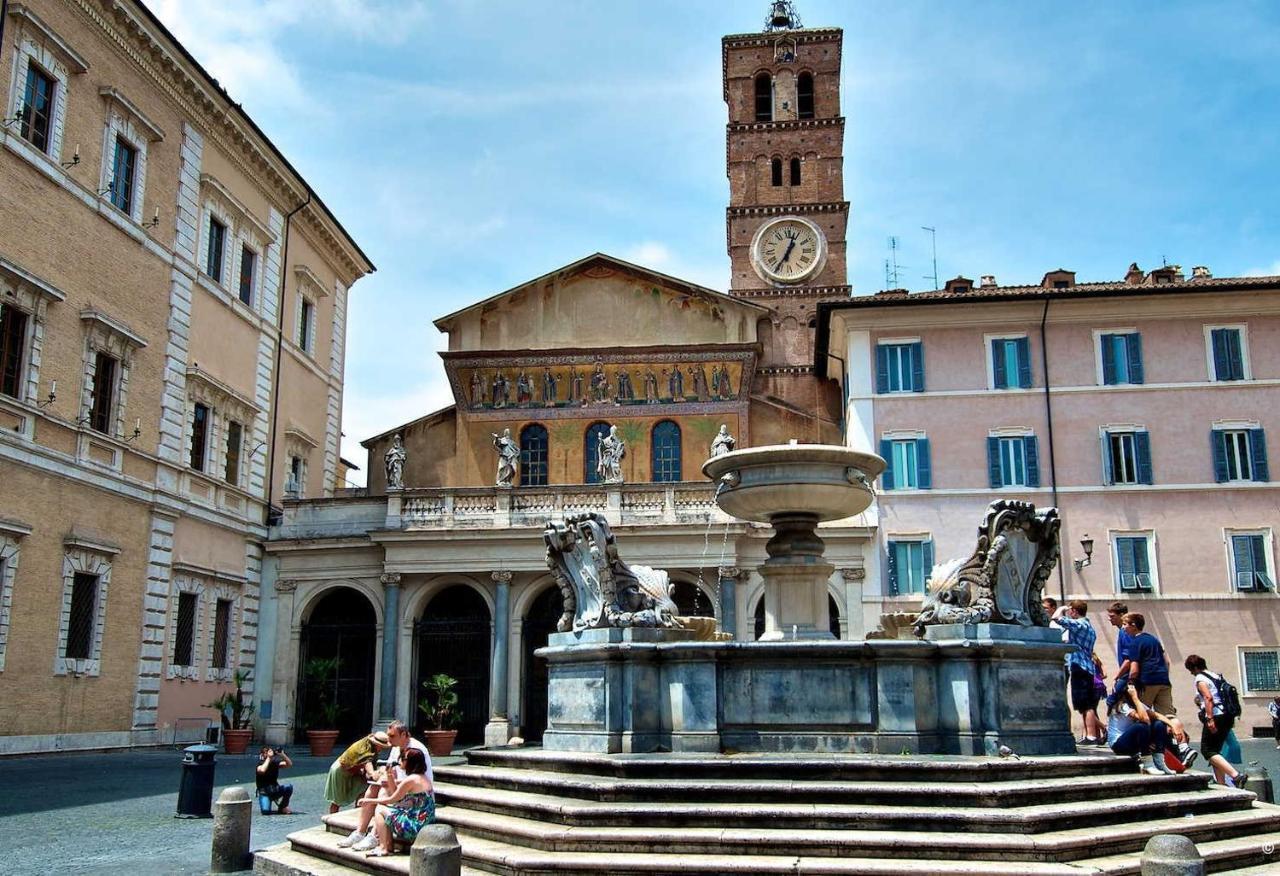 Likeyourhome, 80 Sq M Luxury Apartment With Jacuzzi, In Trastevere District 로마 외부 사진
